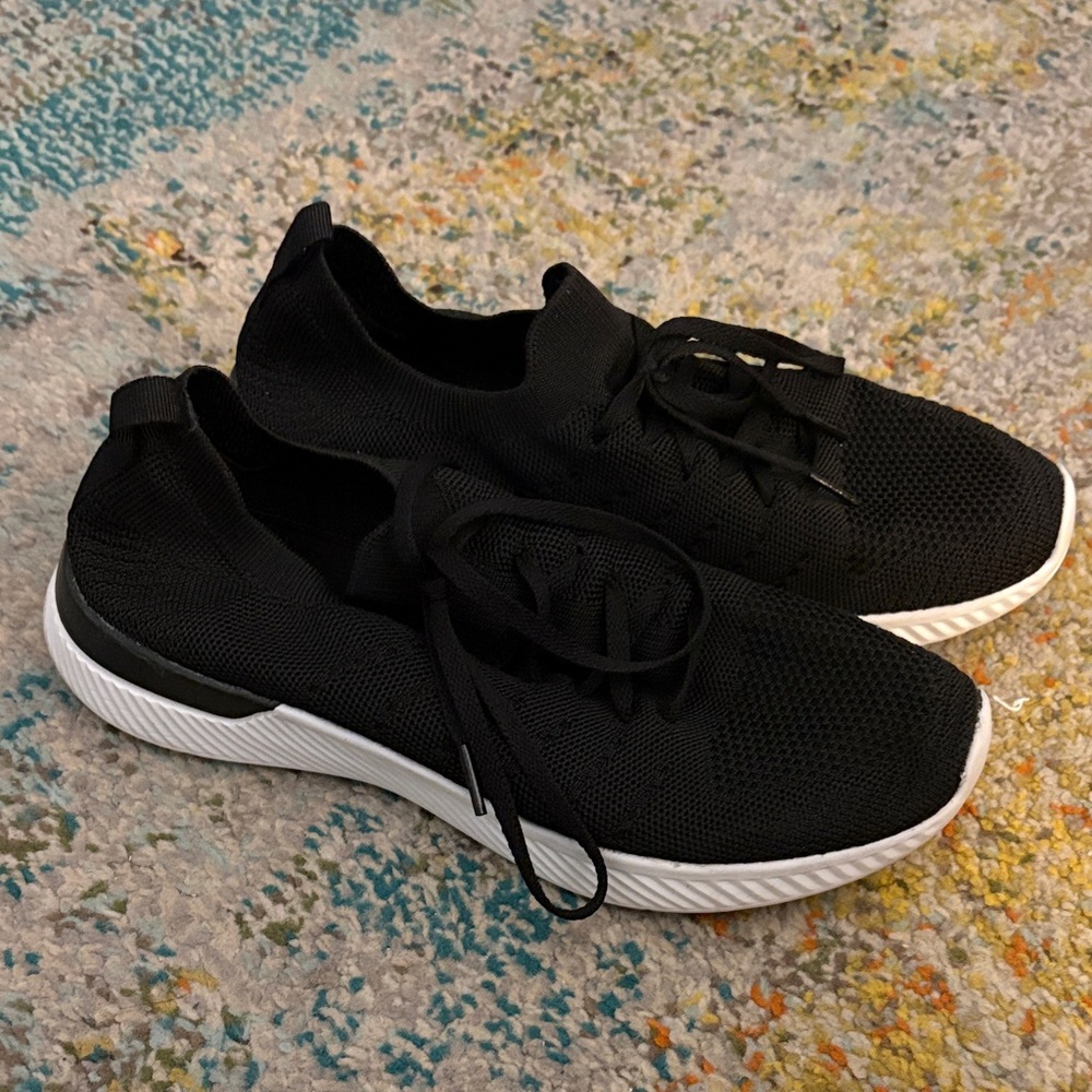 Primark Black and White Women's Sneakers